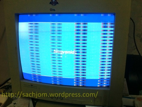 Fallo de PC con S.O. WinXP con Monitor CTR